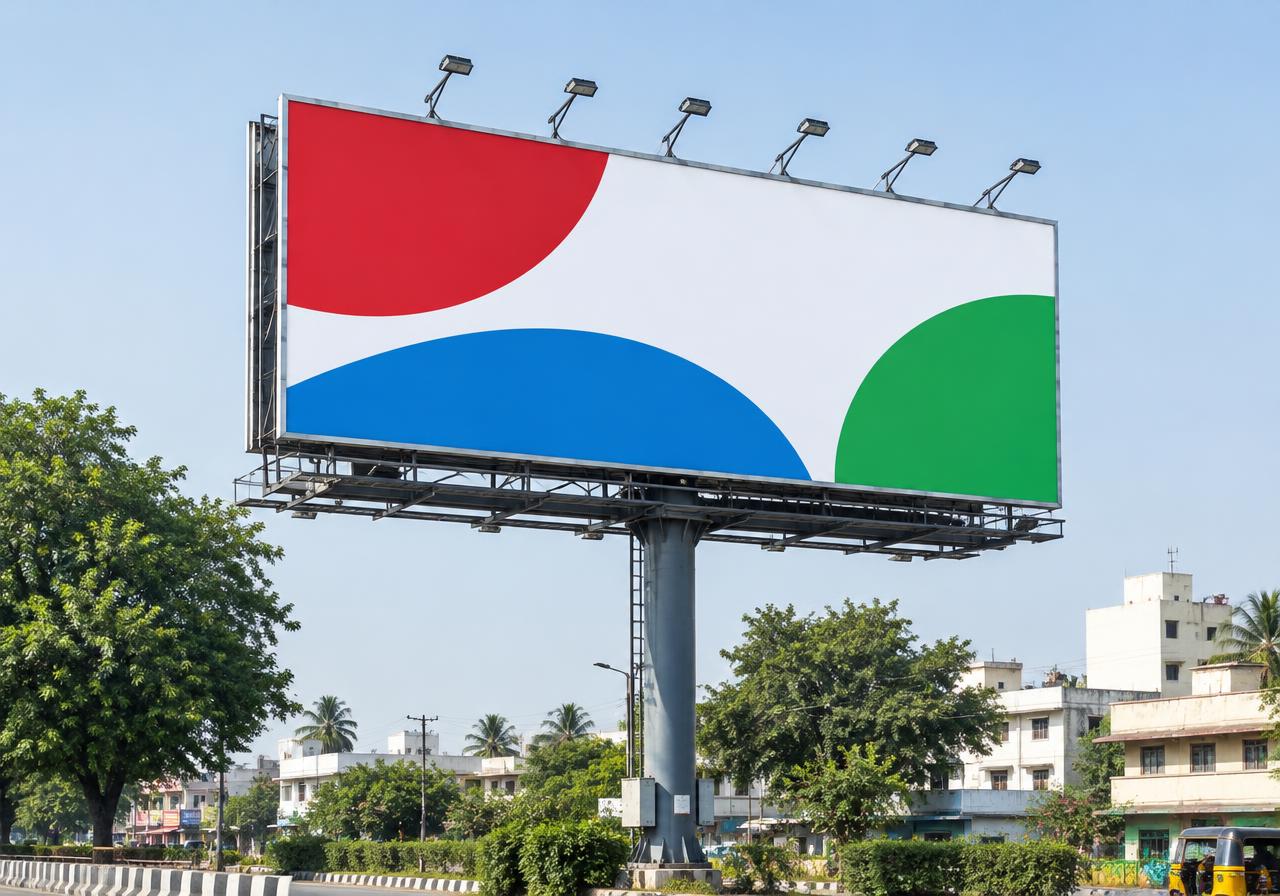 OOH Advertisement illustrative concept